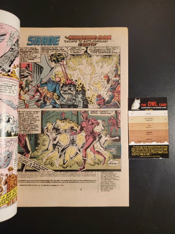 Shade, the Changing Man (1977) #1-8 VF- (7.5) Steve Ditko Set