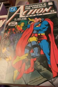 Action Comics #593 Direct Edition (1987) Mister Miracle 