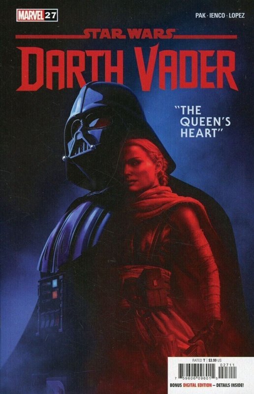 STAR WARS DARTH VADER #27 RAHZZAH COVER A MARVEL COMICS 2022 EB214