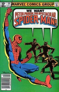 Spectacular Spider-Man, The #59 (Newsstand) VG ; Marvel | low grade comic Roger 