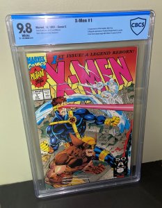 X-Men #1 (CBCS 9.8 NM-MT)  Cover C (1st Omega Red Cameo)  1991