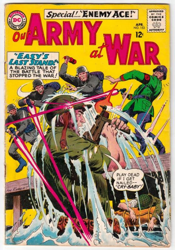 Our Army at War #153 (Apr-65) VG Affordable-Grade Easy Company, Sgt. Rock