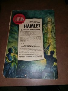 Stories by Famous Authors Illustrated #8 Golden age 1950 hamlet kiefer cover art