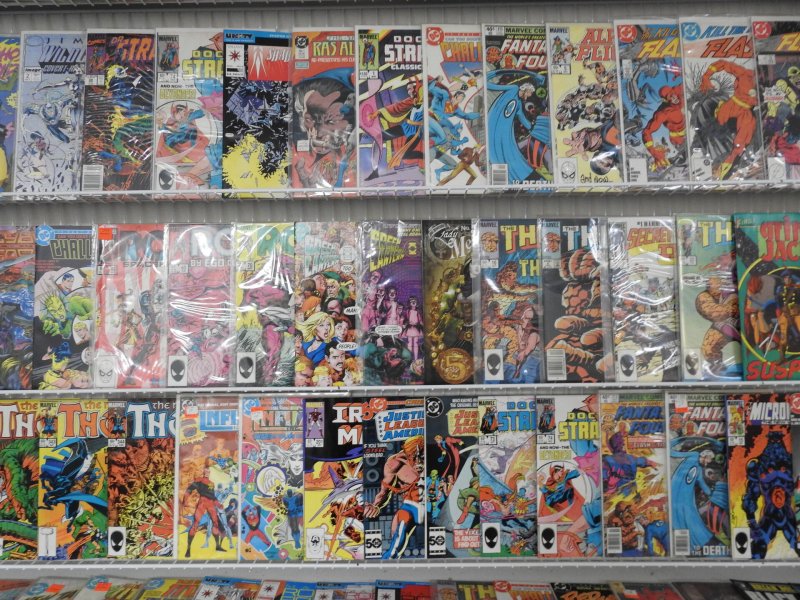 Huge Lot 160+ Comics W/ Green Lantern, Flash, Thor+ Avg VF- Condition!!