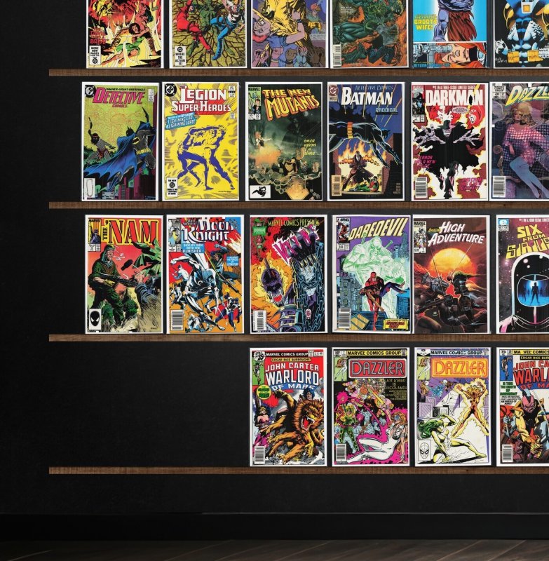 Huge Lot 150+ Comics with Detective Comics, The Omega Men, The Shadow & More!