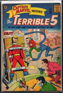 Captain Marvel Presents the Terrible Five #1 (1966) Captain Marvel