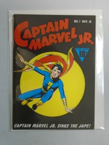 Flashback#17 Captain Marvel Jr. 1943 reprint 8.5 VF+ (1974 DynaPubs)
