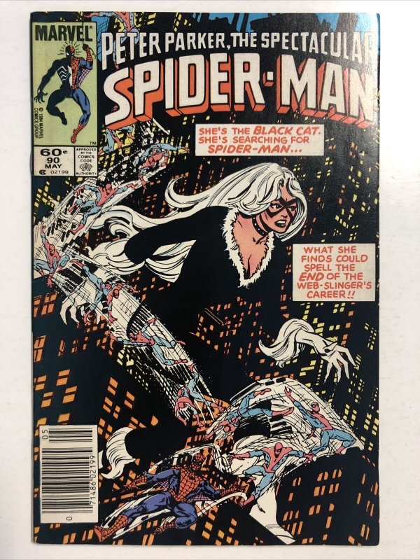 Peter Parker The Spectacular Spider-Man (1984) Vol.1 # 90 ( VF/NM) Marvel Comics 