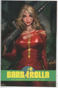 BARBARELLA #2 B, VF/NM, Chew, 2021, Sci-fi, more Good Girl in store