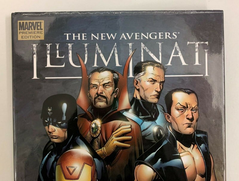 New Avengers Illuminati Hardcover 2008 Brian Michael Bendis Brian Reed