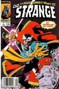 Doctor Dr. Strange Sorcerer Supreme #7 Marvel Comics Newsstand Sept 1989 (FN)
