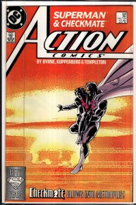 Action Comics #598 Direct Edition (1988) Checkmate