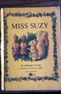 Miss Suzy,1964,a squirrel classic! Spine damage