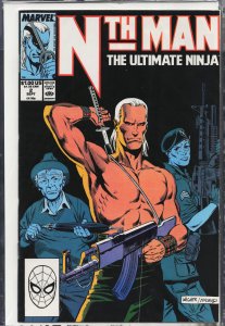 Nth Man the Ultimate Ninja #1  (1989) Nth Man