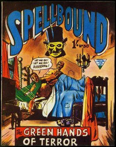 Spellbound #30 1962- Horror storiers- British Marvel reprints VG