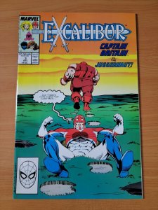 Excalibur #3 Direct Market Edition ~ NEAR MINT NM ~ 1988 DC Comics