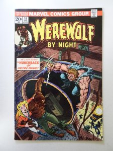 Werewolf by Night #16 (1974) FR/GD condition MVS missing
