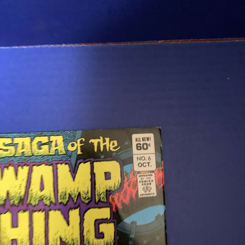 Saga of the Swamp Thing #6 Newsstand DC Comics 1982 