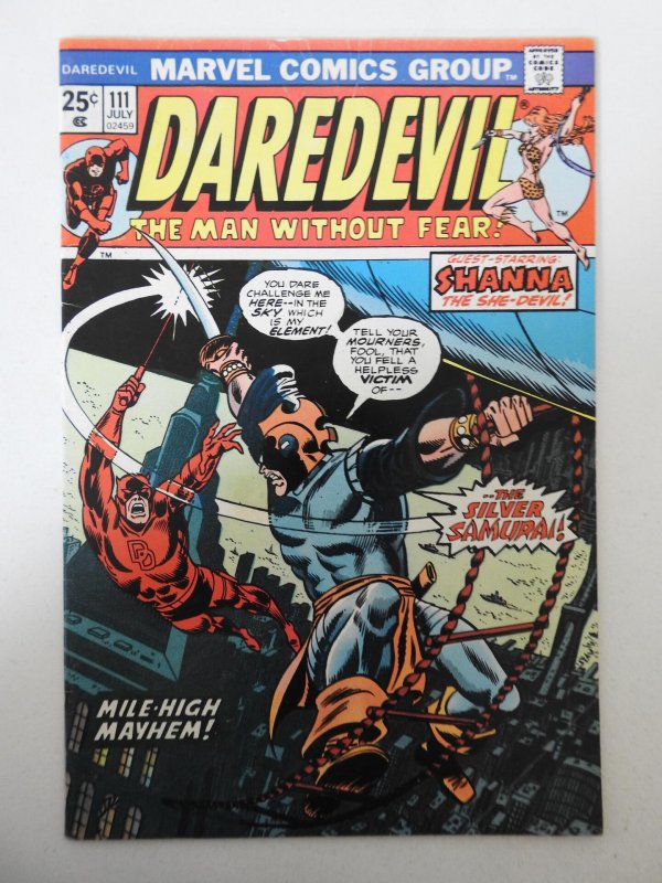Daredevil #111 (1974) VG+ Condition! MVS intact!
