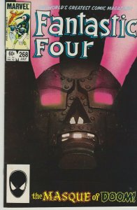 Fantastic Four #268 Marvel Comics Very Good Condition