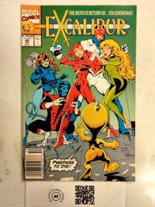 Excalibur #42 Marvel Comic Book Nightcrawler Meggan Phoenix  Kitty Pryde 5 H11