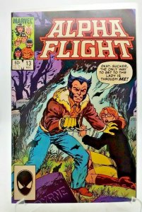 Alpha Flight #13 (1984) Key Comic, Wolverine Appearance, John Byrne, NM