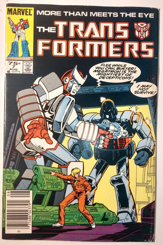 The Transformers #7 (8.0-NS, 1985)