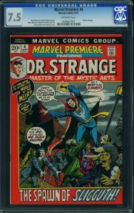 Marvel Premiere #4 (1972) CGC 7.5 VF-