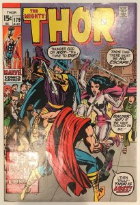 (1970) THE MIGHTY THOR #179! NO MORE THE THUNDER GOD!