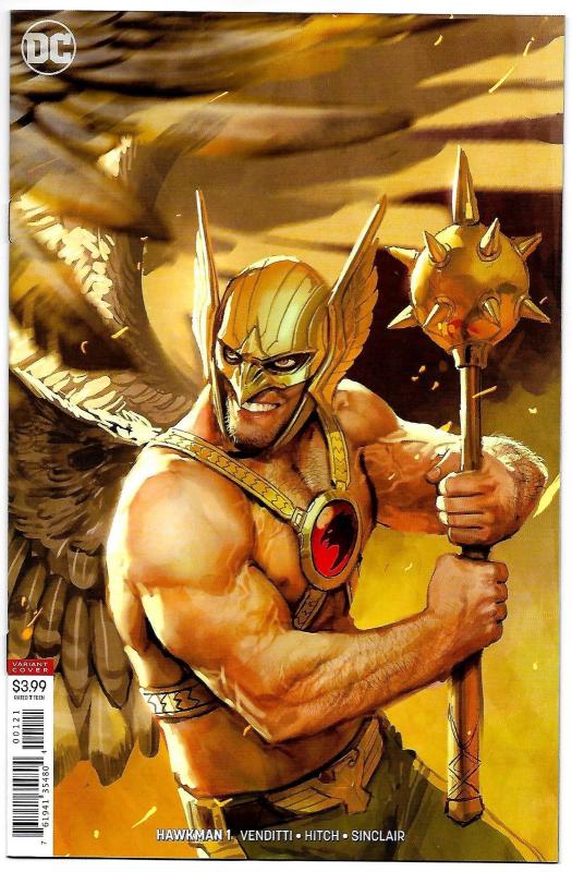 Hawkman #1 Variant Cvr (DC, 2018) NM