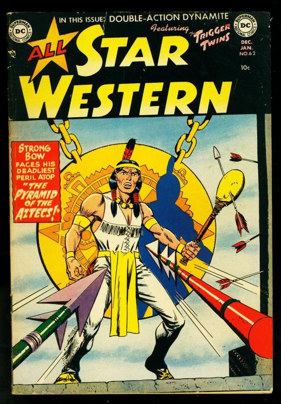 All Star Western #62 1951- DC Comics- Strong Bow- Trigger Twins- VG