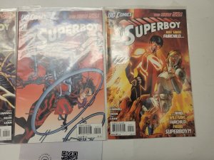3 Superboy DC Comic Books #1 4 5 New 52 58 TJ26