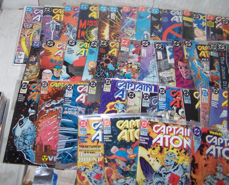 CAPTAIN ATOM  # ,1-57 +ANNUALS DC 1987 COMPLETE FULL RUN