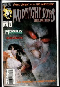 Midnight Sons Unlimited #2 (1993) Morbius
