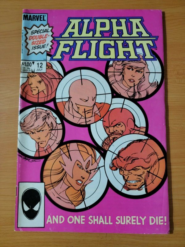 Alpha Flight #12 Direct Market Edition ~ VERY FINE VF ~ 1984 Marvel Comics