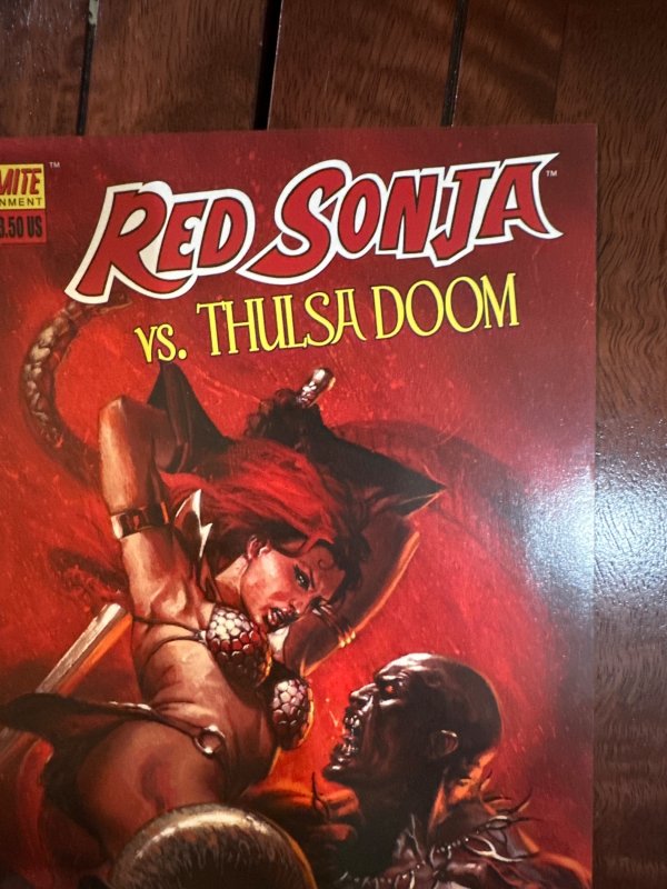Red Sonja vs. Thulsa Doom #1 Cover B - Gabriele Dell'Otto (2006)