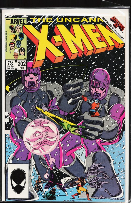 The Uncanny X-Men #202 (1986) X-Men