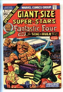 Giant-Size SUPER-STARS #1 1974 comic book-Hulk vs. Thing 
