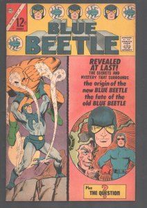 Blue Beetle #2 1967-Charltonall Steve Ditko art-The Question appears-Ted Kord...