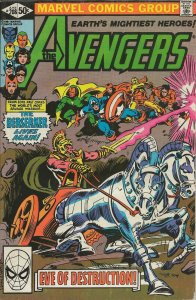 Avengers #208 ORIGINAL Vintage 1981 Marvel Comics Berserker