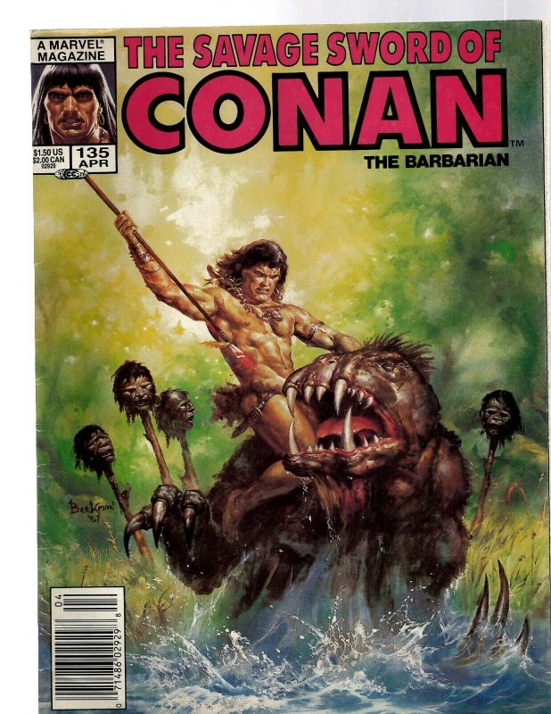 11 Magazines Savage Sword of Conan 131 134 135 149 Cracked 181 Cartoons + EK23