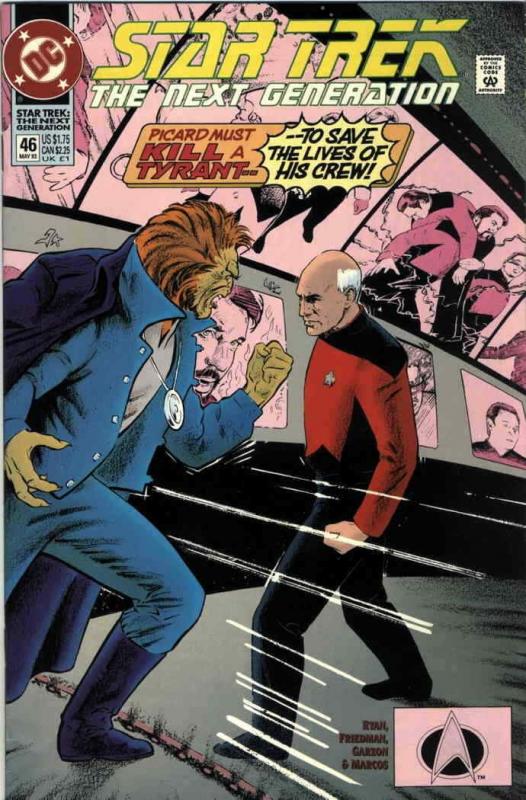 Star Trek: The Next Generation #46 FN; DC | save on shipping - details inside
