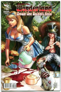 GRIMM FAIRY TALES Down the RABBIT HOLE #3 A, NM, 2013, Wonderland, more in store