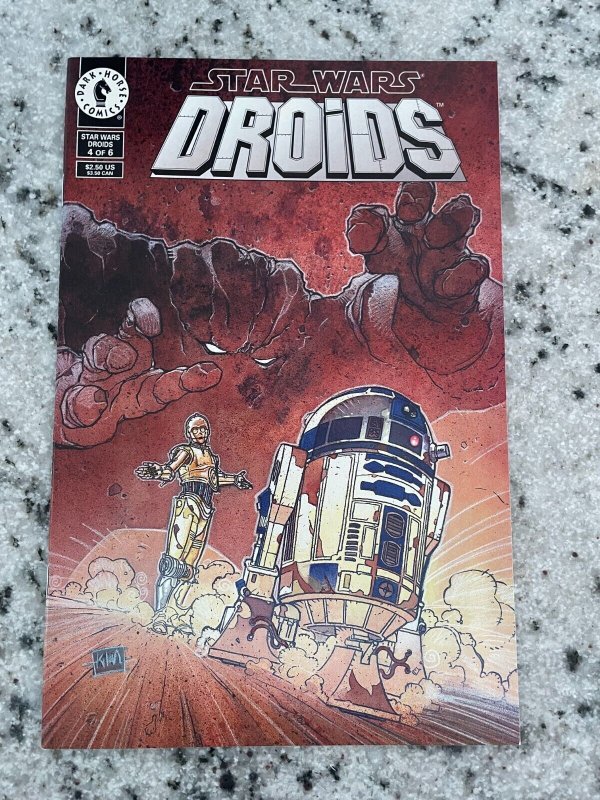 Star Wars Droids #4 VF-NM 1st Print Dark Horse Comic Book R2D2 C-3PO Jedi 3 J882