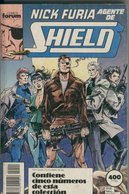 Nick Furia agente de Shield volumen 1retapado 01 al 05