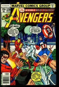 Avengers #170 1978- Korvac Saga- Jocasta- Bride of Ultron- NM-