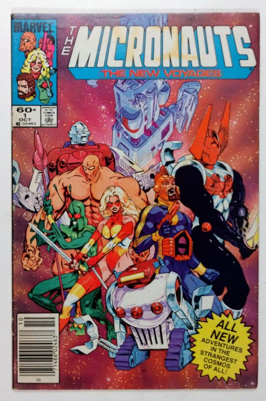 Micronauts: The New Voyages #1 (1984) NEWSSTAND