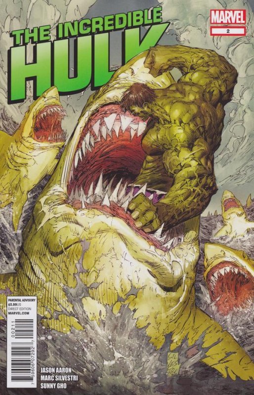 INCREDIBLE HULK #02 (2011) MARC SILVESTRI | DIRECT EDITION