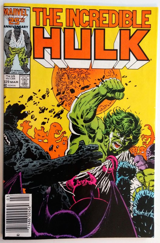 The Incredible Hulk #329 (1987) NEWSSTAND