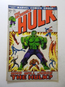 The Incredible Hulk #152 (1972) VG- Condition moisture stains